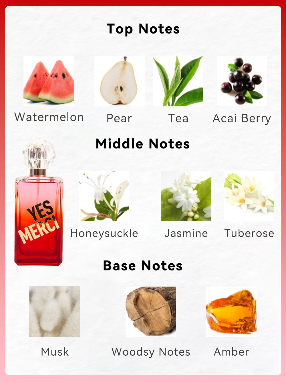 3-Piece Set, Women's Eau De Parfuma Spray Gift Box, Long Lasting Fragrance, 3 Different Flavor, Perfect for Holiday Gifts, Dating, Daily Life, Parties, 3.4fl.oz/bottle Berry Charmz