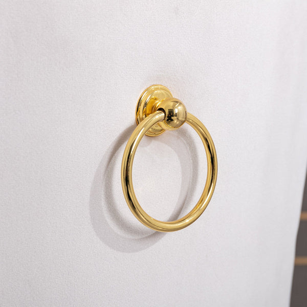 Set of 2 Thick Golden Swivel Velvet Barstools BLAKHOM