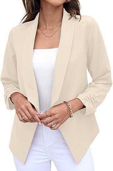 Spring and Autumn New Women's suit coat non iron casual suit top professional women's wear