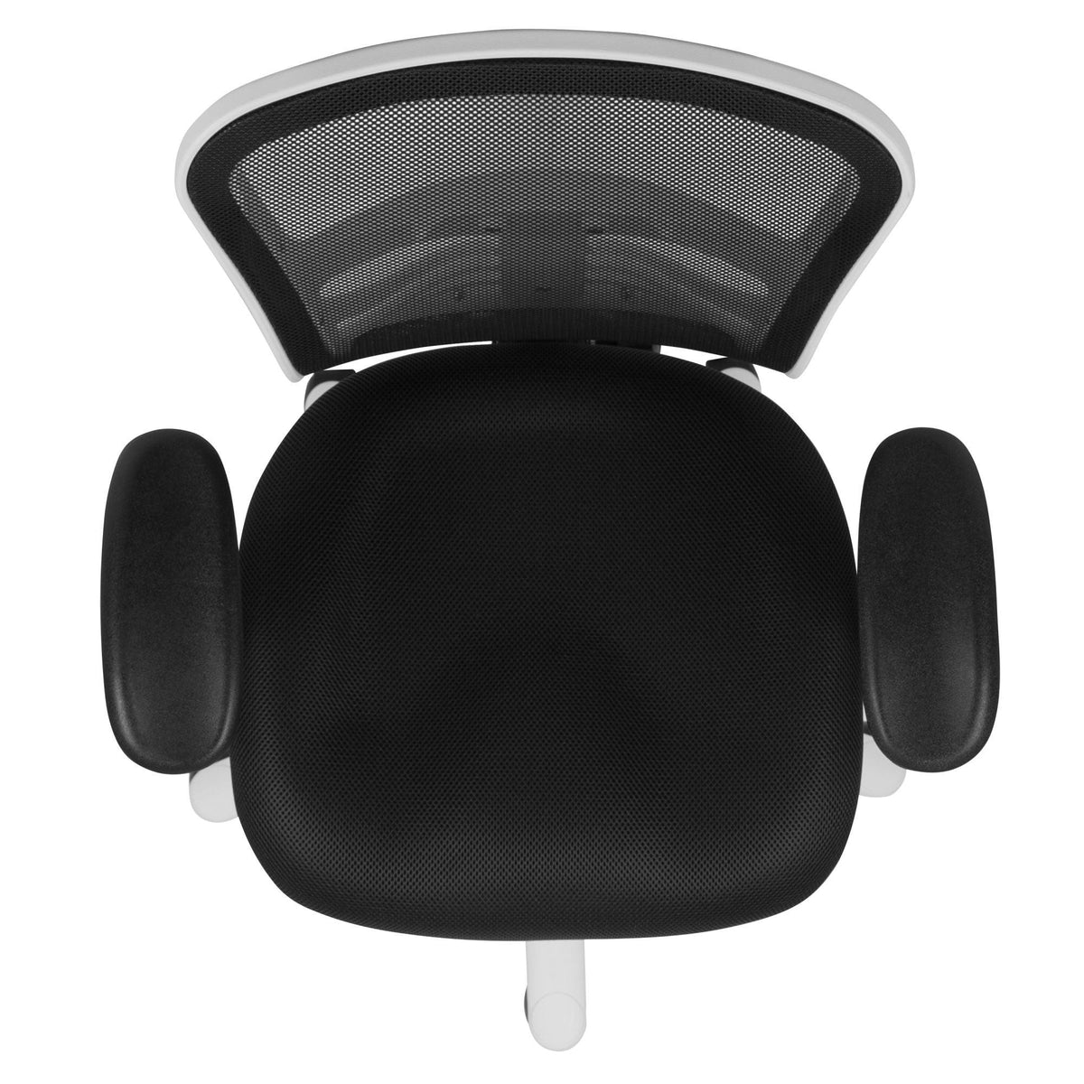 Mid-Back Mesh Swivel Office Chair with Adjustable Arms