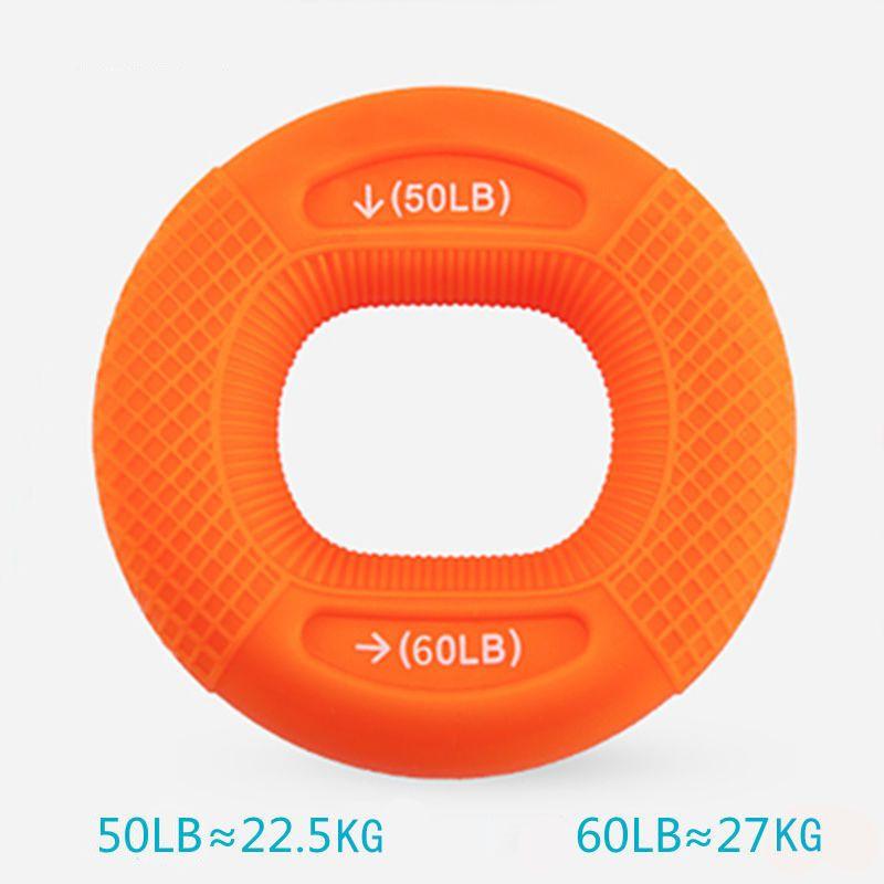 40-80LB Strength Hand Grip Ring; Muscle Power Training Silicone Ring; Fitness Body Building Carpal Expander Training Finger Ring
