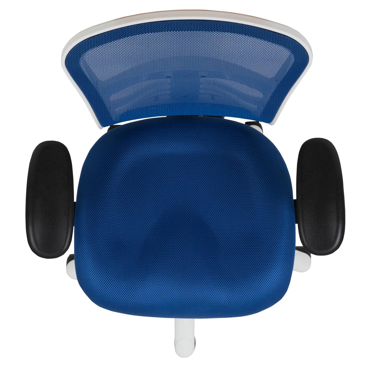 Mid-Back Mesh Swivel Office Chair with Adjustable Arms