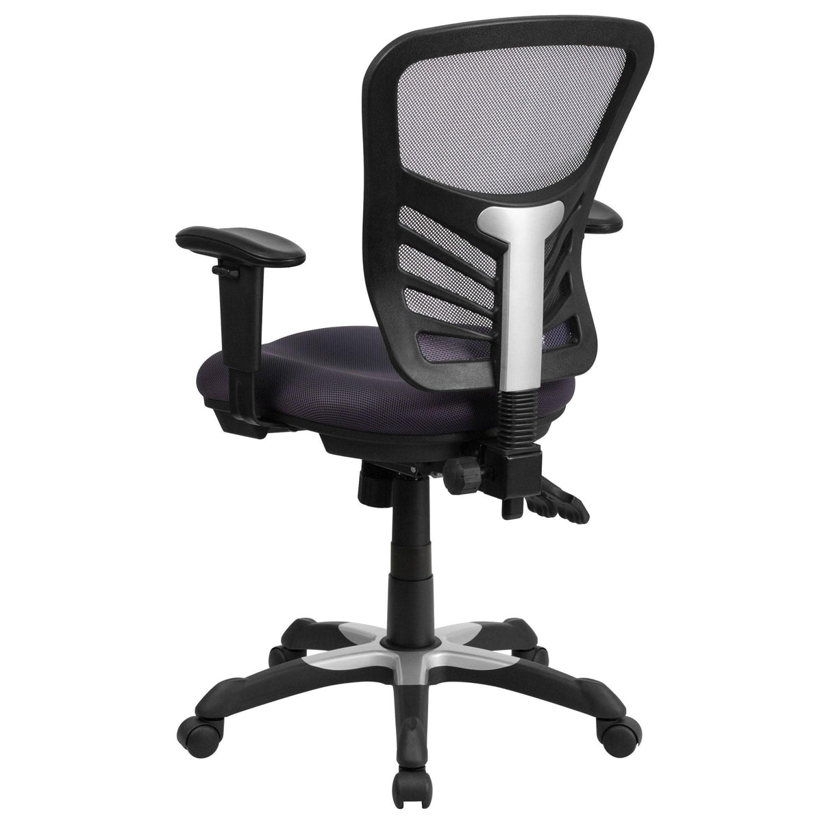 Mid-Back Mesh Swivel Office Chair with Adjustable Arms