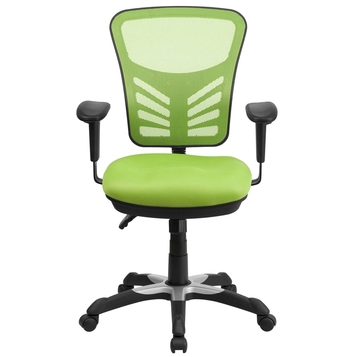 Mid-Back Mesh Swivel Office Chair with Adjustable Arms
