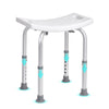 Shower Chair Adjustable Height Non-Slip Stool w/ Handles 350 lbs