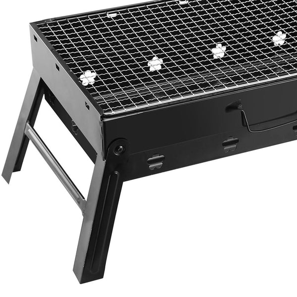 Portable Charcoal BBQ Grill – Lightweight Folding Smoker for Outdoors