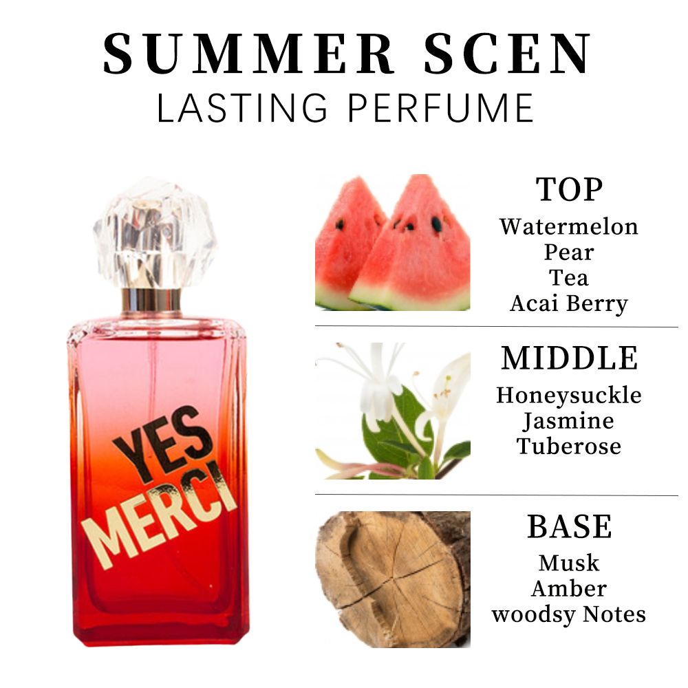 3-Piece Set, Women's Eau De Parfuma Spray Gift Box, Long Lasting Fragrance, 3 Different Flavor, Perfect for Holiday Gifts, Dating, Daily Life, Parties, 3.4fl.oz/bottle Berry Charmz