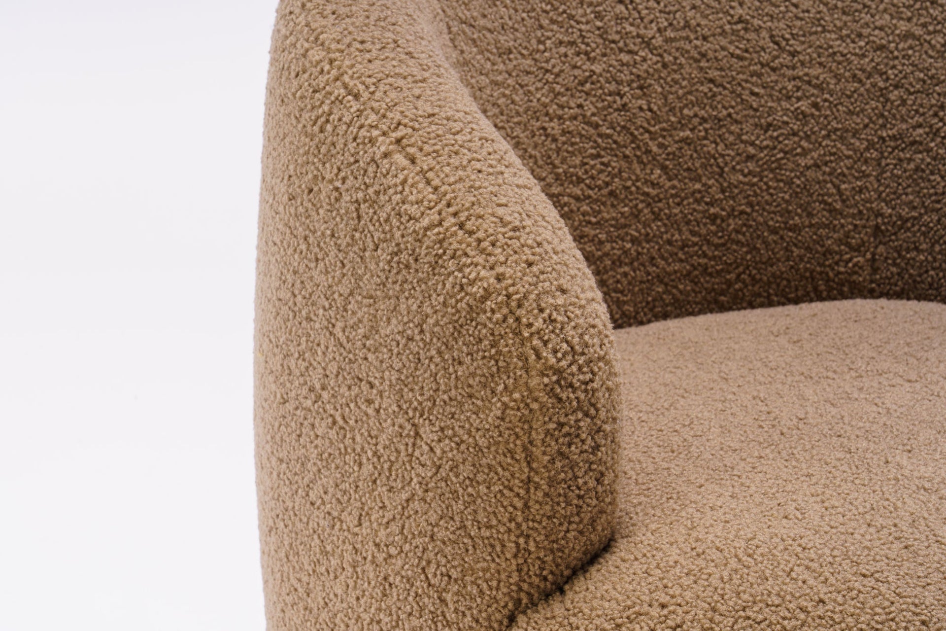 Fabric Swivel Armchair 