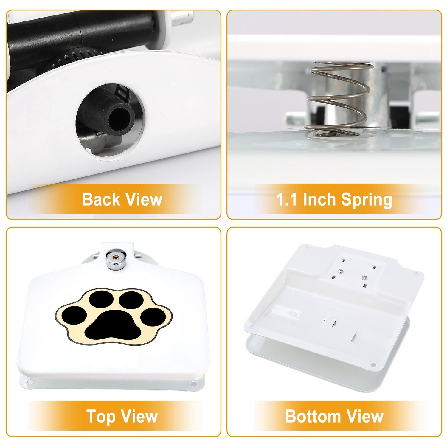 Outdoor Dog Water Fountain Step-On Activated Pet Water Dispenser