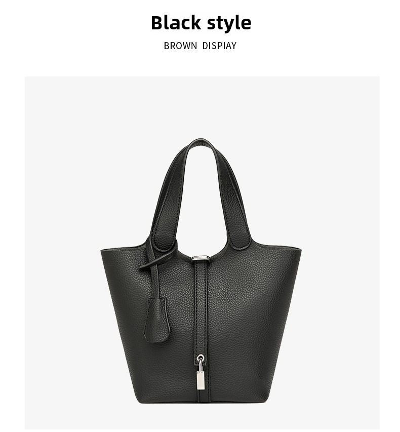 Bucket bag niche design vegetable basket women's bag senior sense small handbag fashion commuter crossbody bag texture bag