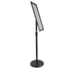 Pedestal Sign Holder, 11 x 17 Inch Vertical and Horizontal Adjustable Poster Stand