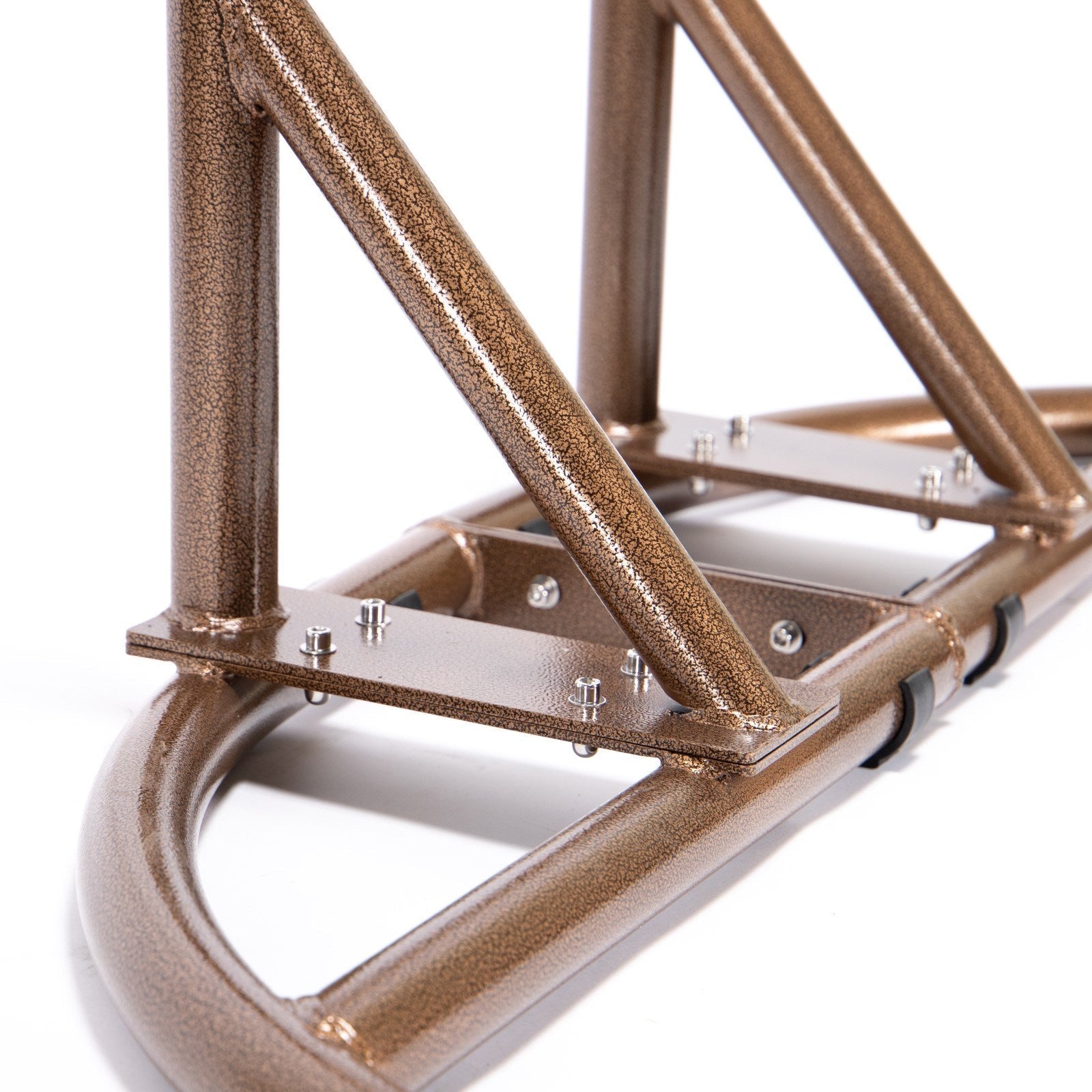 Brown Wicker Hanging Double-Seat Swing Chair BLAKHOM