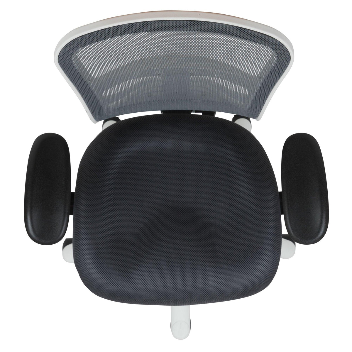 Mid-Back Mesh Swivel Office Chair with Adjustable Arms