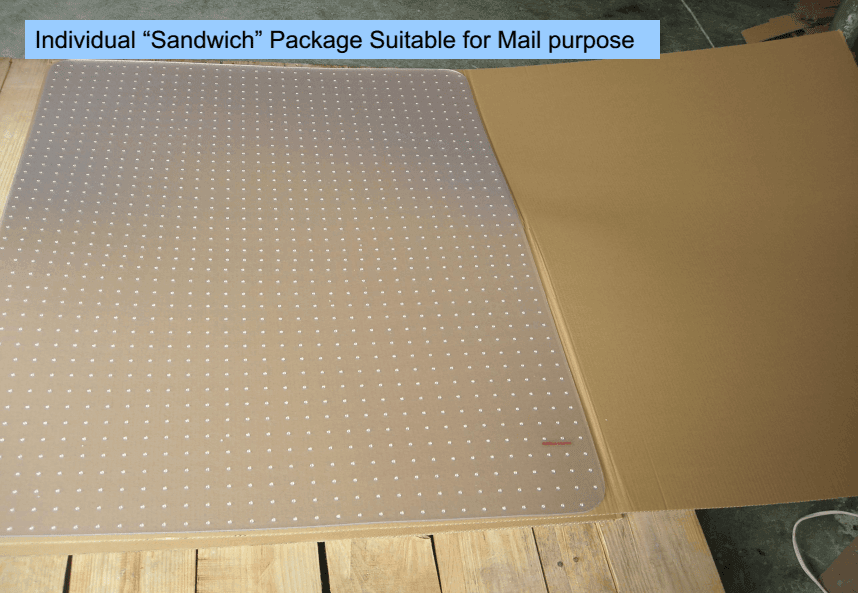 Premium Wicker Office Chair Mat - 30
