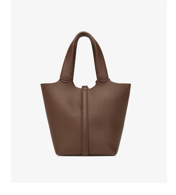 Bucket bag niche design vegetable basket women's bag senior sense small handbag fashion commuter crossbody bag texture bag