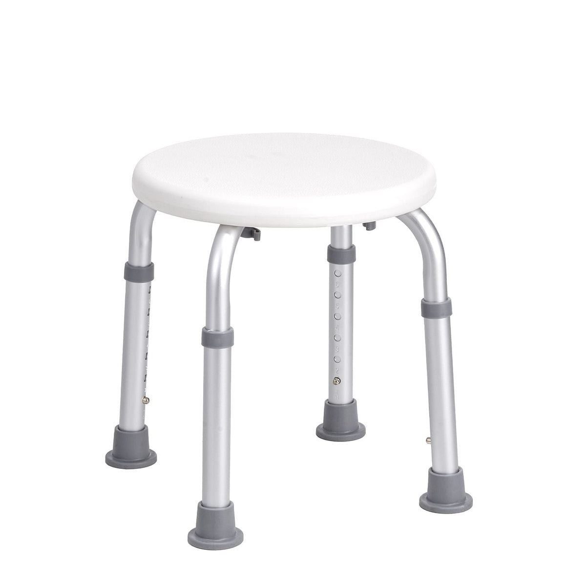 Adjustable Shower Stool Non-Slip Bath Seat 300 lb Capacity