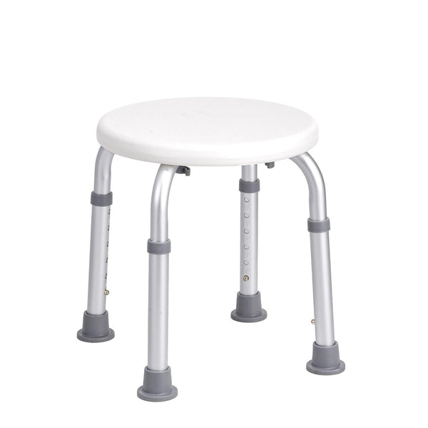 Adjustable Shower Stool Non-Slip Bath Seat 300 lb Capacity