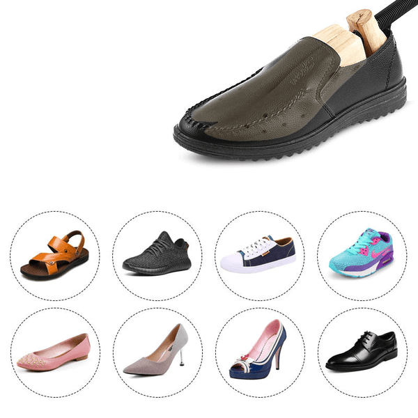 2-Way Wooden Adjustable Shoe Stretcher Expander Men Women Boot Size US 5-13 Berry Charmz