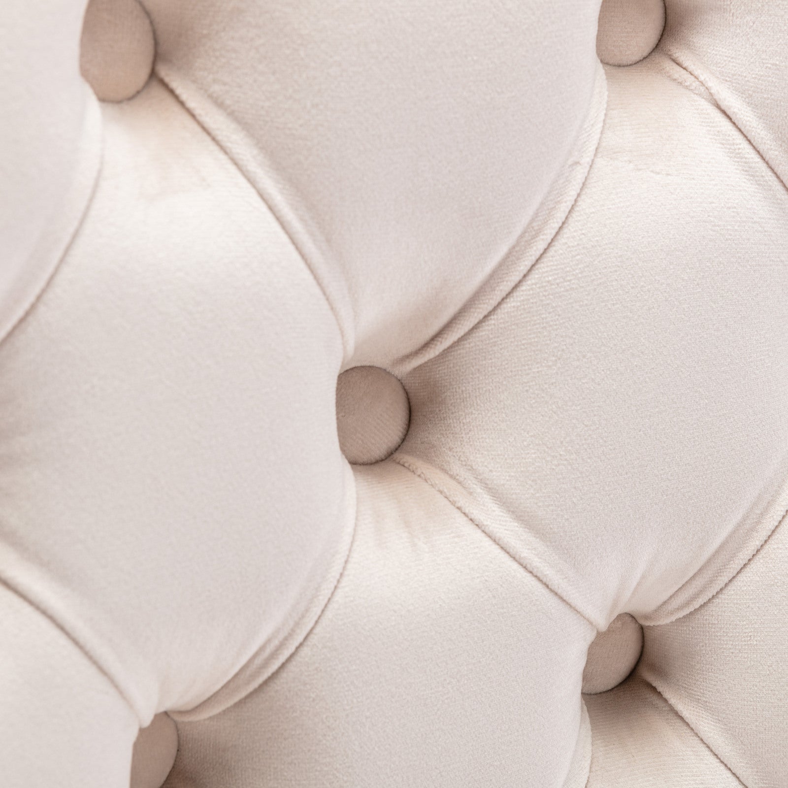 Set of 2 Thick Golden Swivel Velvet Barstools BLAKHOM