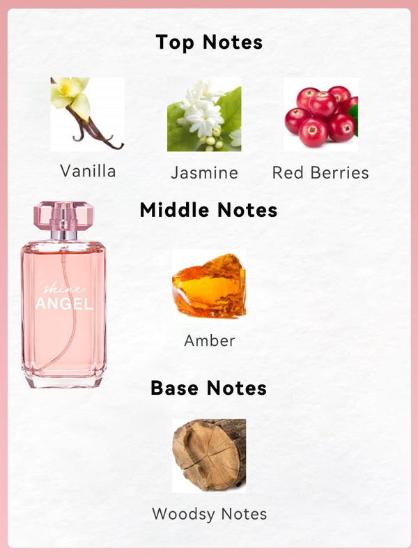 3-Piece Set, Women's Eau De Parfuma Spray Gift Box, Long Lasting Fragrance, 3 Different Flavor, Perfect for Holiday Gifts, Dating, Daily Life, Parties, 3.4fl.oz/bottle Berry Charmz