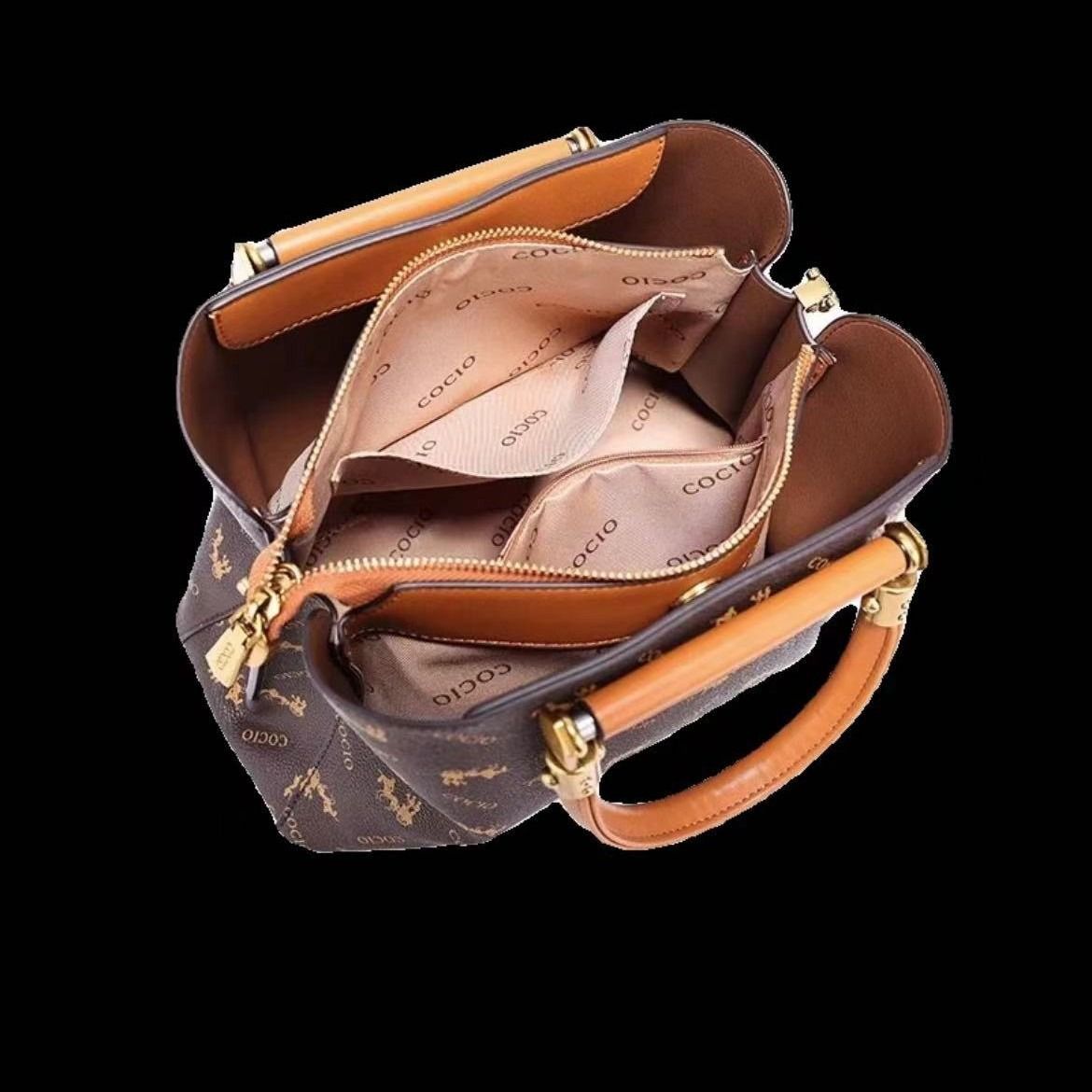 Printed Handbag Ladies Tote Fashion Hundred Shoulder Crossbody Bag Trend Women's Bag