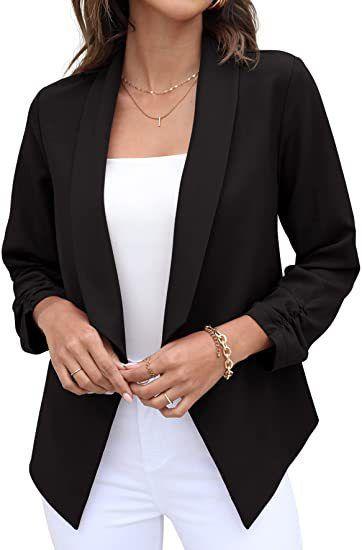 Spring and Autumn New Women's suit coat non iron casual suit top professional women's wear