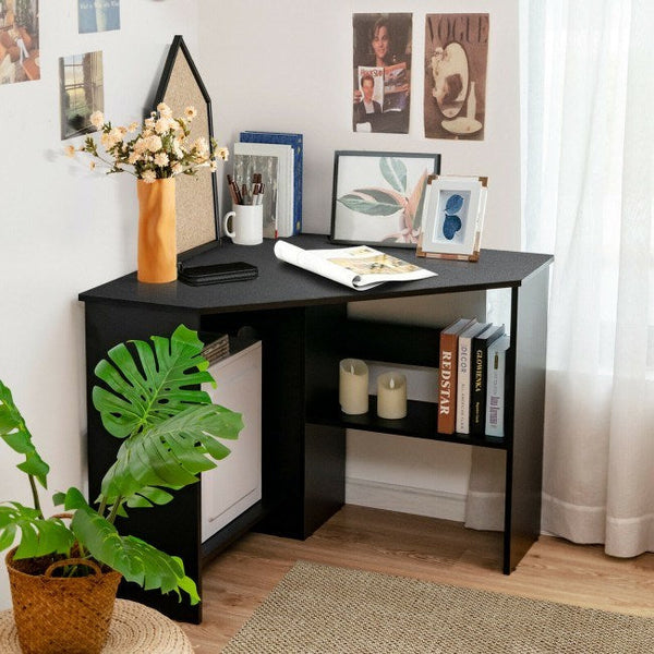 Triangle Corner Computer Desk