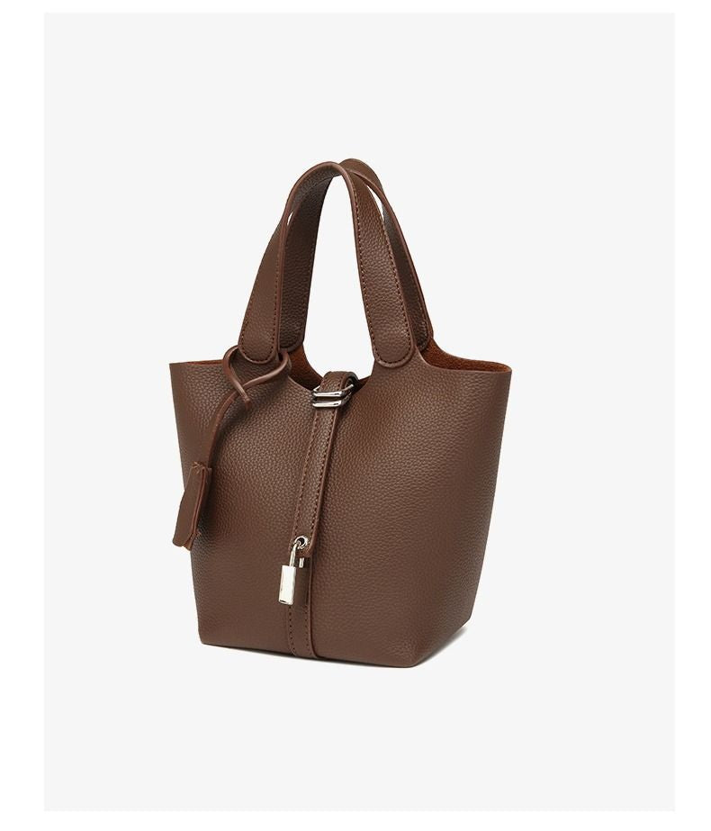 Bucket bag niche design vegetable basket women's bag senior sense small handbag fashion commuter crossbody bag texture bag