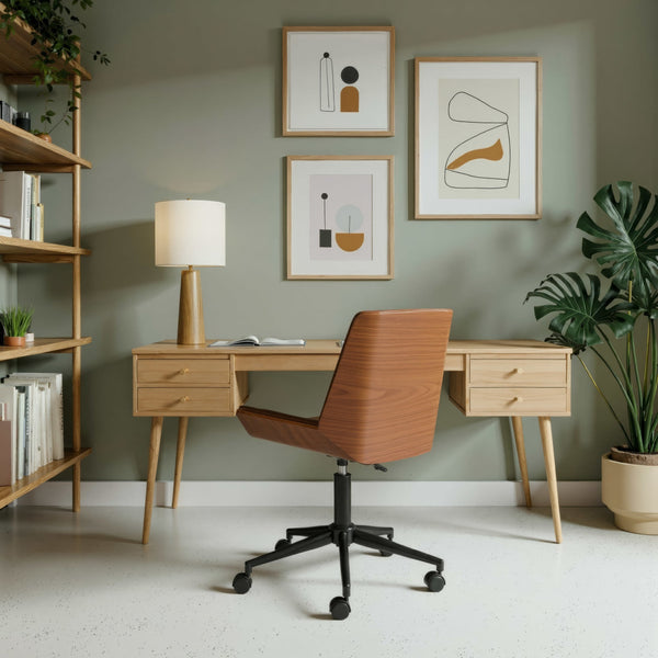 Maker Office Chair Brown