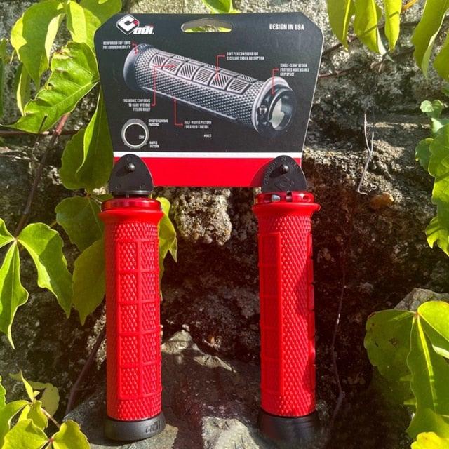 Durable Handlebar Grips Lock Ring Bike Handle Durable Wearable Bicycle Grips Single Lock-On Mountain Bike Grips Bicycle Handlebar Locking Grips Non-Slip Multi Colors Simple Design Handle Grips