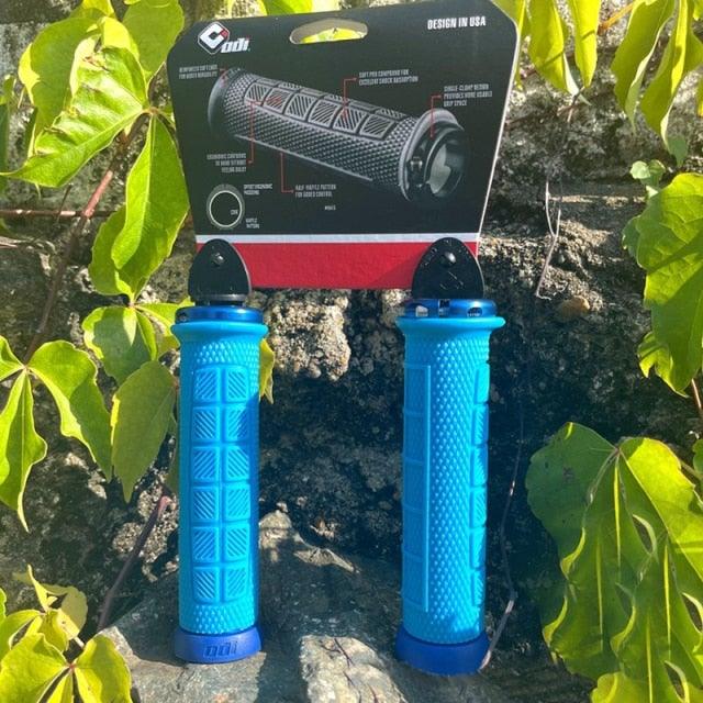 Durable Handlebar Grips Lock Ring Bike Handle Durable Wearable Bicycle Grips Single Lock-On Mountain Bike Grips Bicycle Handlebar Locking Grips Non-Slip Multi Colors Simple Design Handle Grips