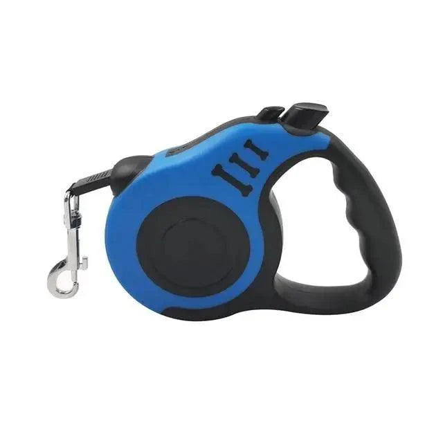 Durable Leash Automatic Retractable Nylon Dog Cat Lead Extension Puppy Automatic Telescopic Pet Leash Pet Tractor Small And Medium Dog Cat Traction Rope 360° Tangle Free Easy One Button Brake And Lock Running Lead For Dogs