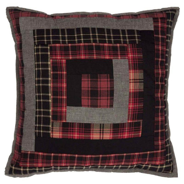 Durango Plaid Patchwork Pillow - Gifts for You 'n Me