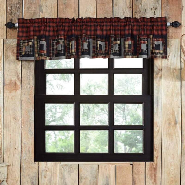 Durango Plaid Quilted Valance - Gifts for You 'n Me