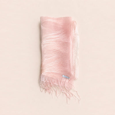 Dusty Rose Mulberry Silk Scarf