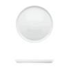 Corby Hall Bistro Round Plate Catalog Number: 056 0236 (White) | Dimensions: 4 in (10 cm)