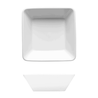 Corby Hall Raio Square Bowl Catalog Number: 051 0265 | Dimensions: 4 3/4 in (12 cm)