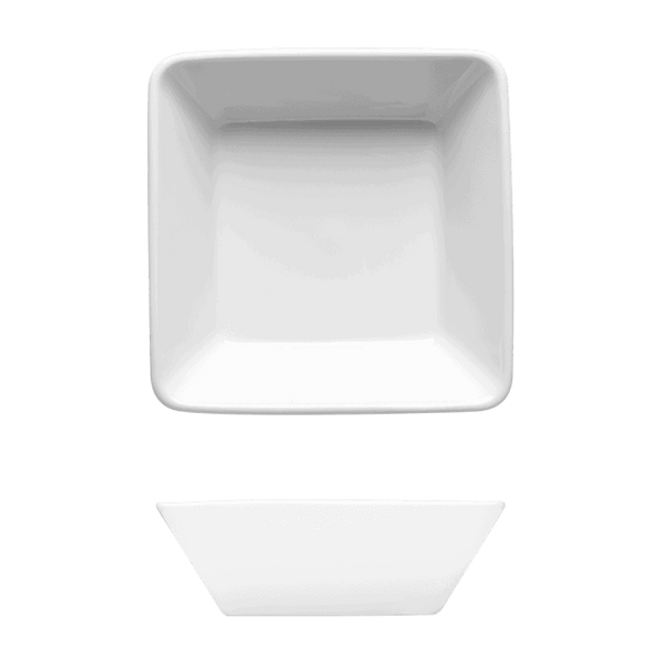 Corby Hall Raio Square Bowl Catalog Number: 051 0265 | Dimensions: 4 3/4 in (12 cm)