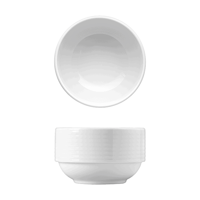 Corby Hall Duo Bouillion Cup | Catalog Number: 010 1016 | Dimensions: 4 x 2 1/2 in (10 x 6 1/2 cm) | 10 fl oz (295 ml)