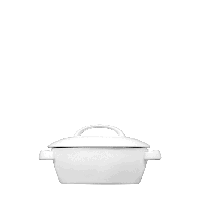 Corby Hall Duo Mini Casserole | Catalog Number: 010 1392 | Dimensions: 5 1/4 x 2 in (13 cm) 16 fl oz (473 ml)