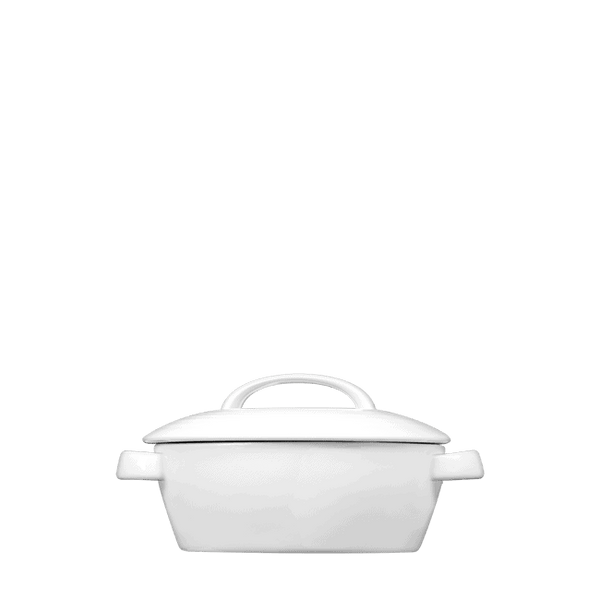 Corby Hall Duo Mini Casserole | Catalog Number: 010 1392 | Dimensions: 5 1/4 x 2 in (13 cm) 16 fl oz (473 ml)
