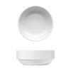 Corby Hall Duo Round Bowl, Stackable | Catalog Number: 010 0092 | Dimensions: 5 3/8 in (13 cm) 16 fl oz (473 ml)