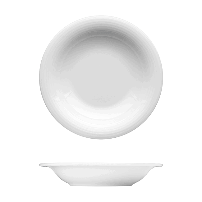 Corby Hall Duo Round Dish | Catalog Number: 010 0236 | Dimensions: 4 1/4 in (11 cm)
