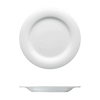 Corby Hall Duo Round Plate | Catalog Number: 010 0031 | Dimensions: 8 1/2 in (22 cm)
