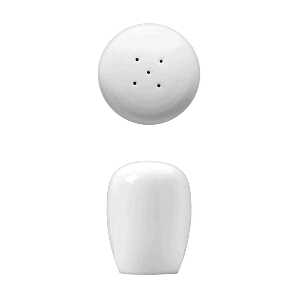Corby Hall Duo Salt Shaker | Catalog Number: 010 0237 | Dimensions: 2 3/4 in (7 cm)