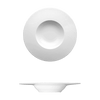 Corby Hall Ecos Deep Plate | Catalog Number: 046 0006 | Dimensions: 11 3/8 in (29 cm) 12 fl oz (355 ml)