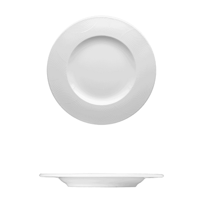 Corby Hall Ecos Round Plate | Catalog Number: 046 0020 | Dimensions: 9 1/2 in (24 cm)