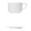 Corby Hall Raio AD Cup || Saucer Catalog Number: 051 0201 | Dimensions: 4 fl oz (120 ml) || Catalog Number: 051 0202 | Dimensions: 5 in (13 cm)