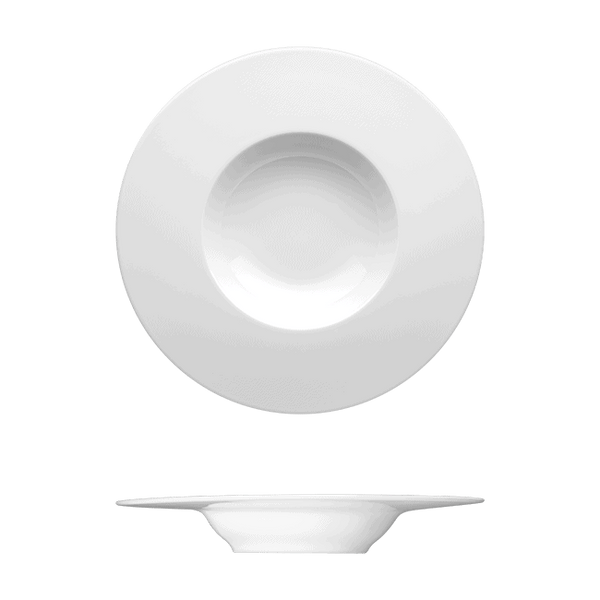 Corby Hall Raio Deep Bowl Catalog Number: 051 0006 | Dimensions: 11 3/8 in (29 cm) 12 fl oz (355 ml)