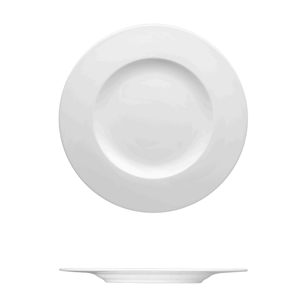Corby Hall Raio Round Plate Catalog Number: 051 0016 | Dimensions: 10 5/8 in (27cm)
